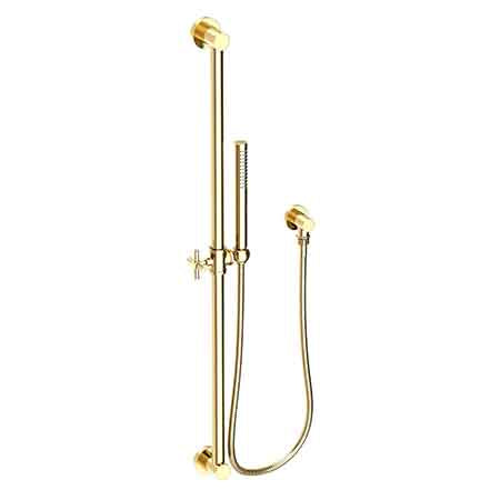 Slide Bar With Single Function Hand Shower Set in Multiple Finishes