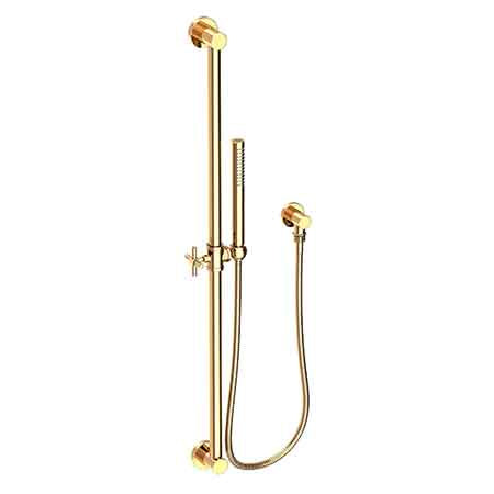 Slide Bar With Single Function Hand Shower Set in Multiple Finishes