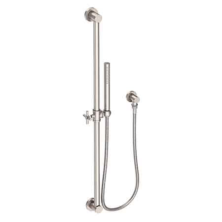 Slide Bar With Single Function Hand Shower Set in Multiple Finishes