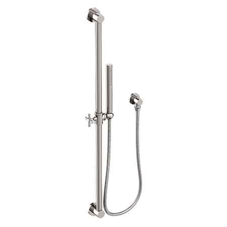 Slide Bar With Single Function Hand Shower Set in Multiple Finishes