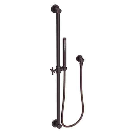 Slide Bar With Single Function Hand Shower Set in Multiple Finishes