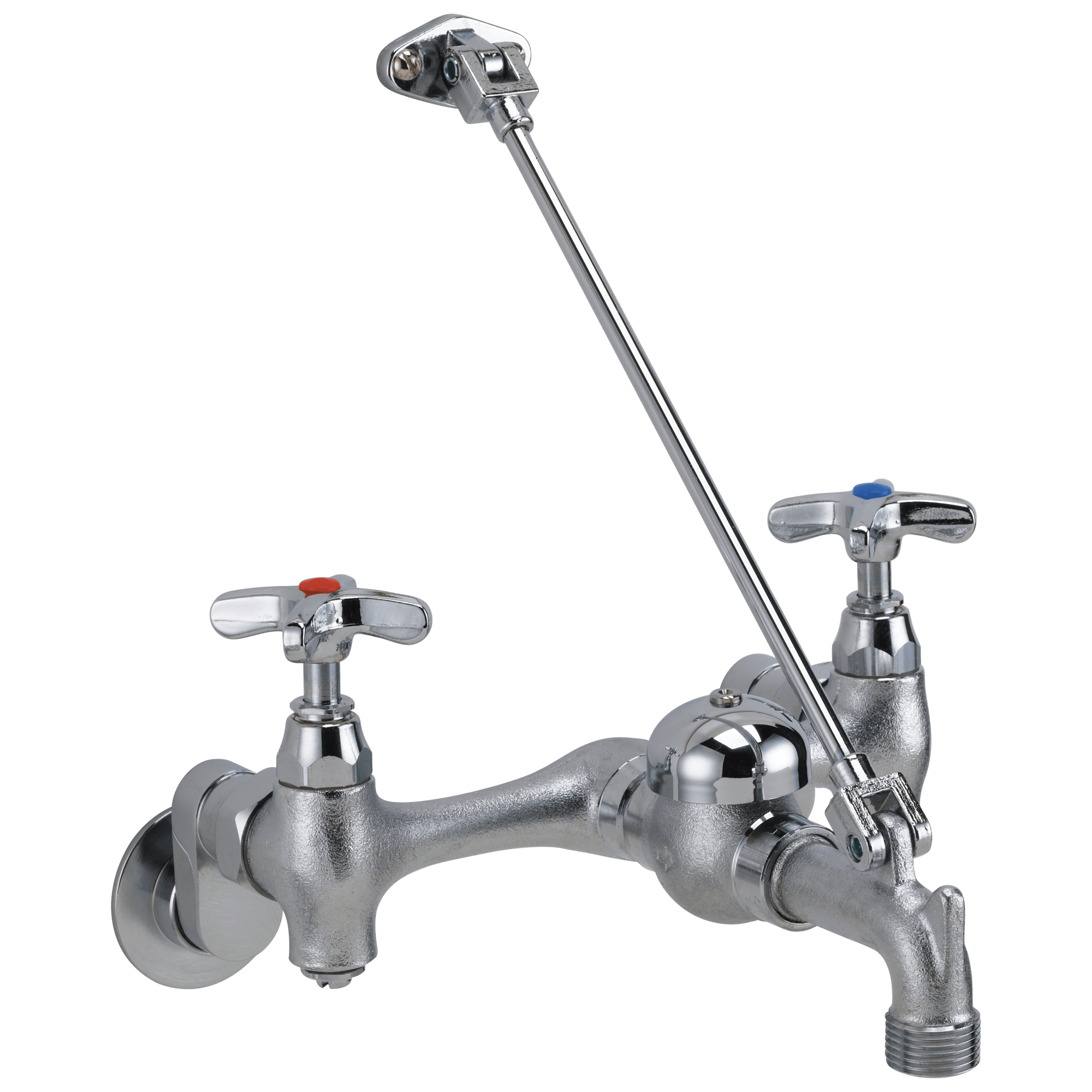 Commercial 28C / T9: Two Handle 8" Wall Mount Service Sink Faucet - Maison&Co.