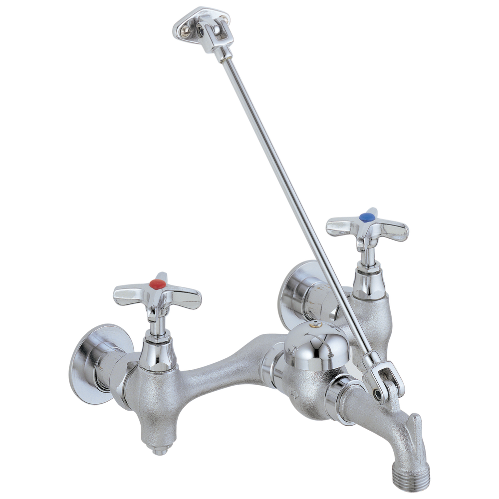 Commercial 28C / T9: Two Handle 8" Wall Mount Service Sink Faucet