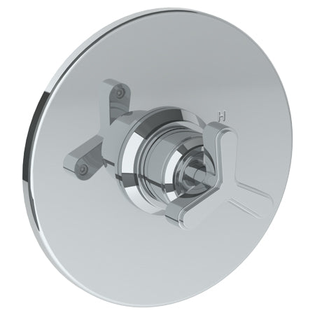 Wall Mounted Pressure Balance Shower Trim, 7" Dia.