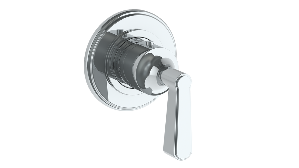 Wall Mounted Mini Thermostatic Shower Trim, 3 1/2" Dia.