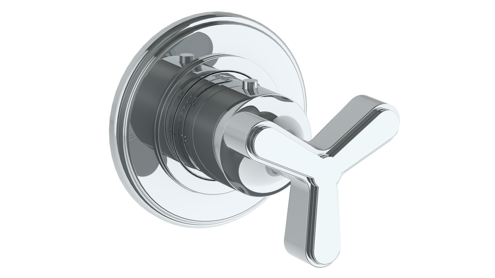 Wall Mounted Mini Thermostatic Shower Trim, 3 1/2" Dia.