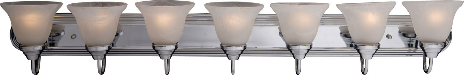 Essentials - 801x Seven Light Bath Vanity in Multiple Finishes