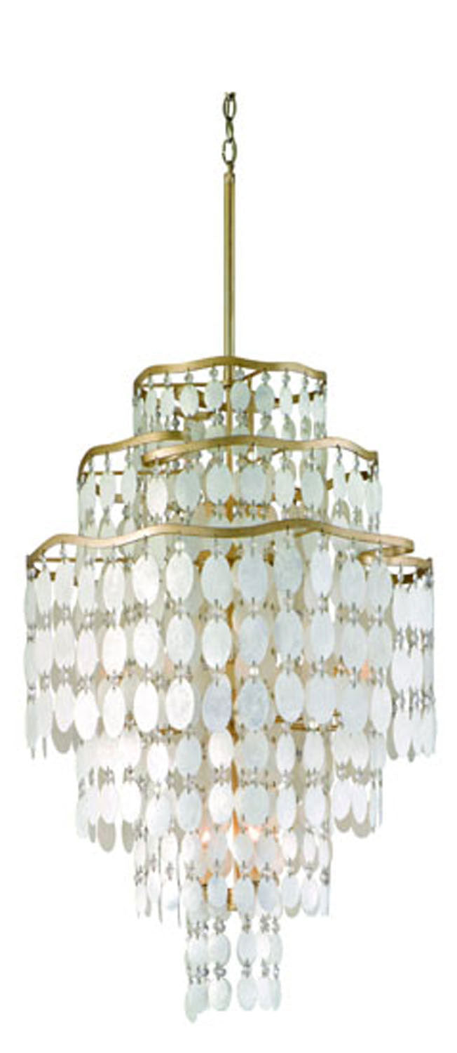 Corbett Lighting - 109-712-CPL - 12 Light Chandelier - Dolce - Champagne Leaf