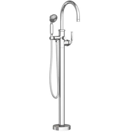 Exposed Tub And Hand Shower Set - Free Standing in Multiple Finishes