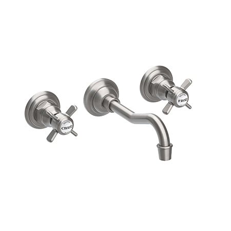 Wall Mount Lavatory Faucet in Multiple Finishes