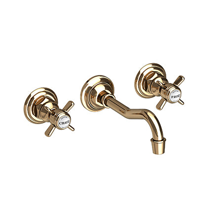 Wall Mount Lavatory Faucet in Multiple Finishes