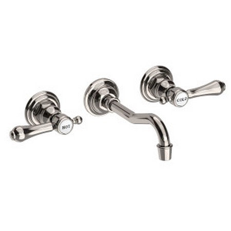 Wall Mount Lavatory Faucet in Multiple Finishes