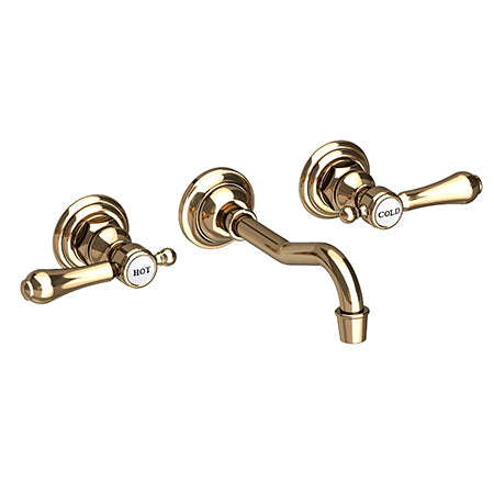 Wall Mount Lavatory Faucet in Multiple Finishes