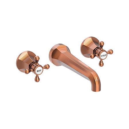 Wall Mount Lavatory Faucet in Multiple Finishes