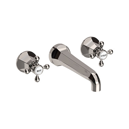 Wall Mount Lavatory Faucet in Multiple Finishes