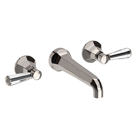 Wall Mount Lavatory Faucet in Multiple Finishes