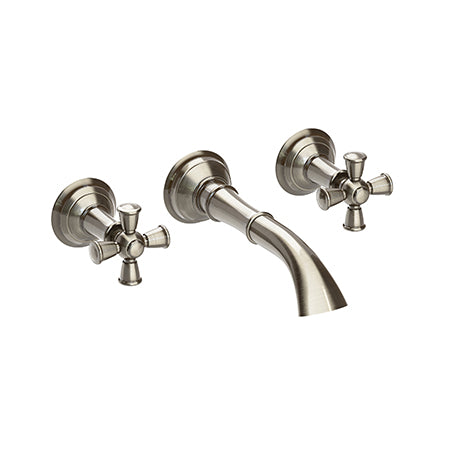 Wall Mount Lavatory Faucet in Multiple Finishes