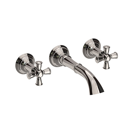 Wall Mount Lavatory Faucet in Multiple Finishes