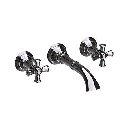 Wall Mount Lavatory Faucet in Multiple Finishes