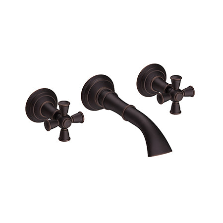 Wall Mount Lavatory Faucet in Multiple Finishes