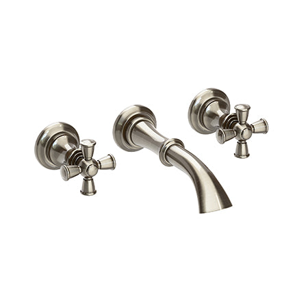 Wall Mount Lavatory Faucet in Multiple Finishes