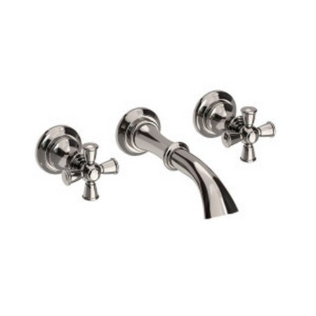 Wall Mount Lavatory Faucet in Multiple Finishes