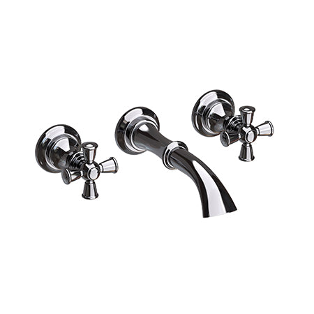 Wall Mount Lavatory Faucet in Multiple Finishes