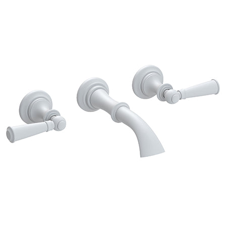 Wall Mount Lavatory Faucet in Multiple Finishes