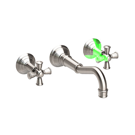 Wall Mount Lavatory Faucet in Multiple Finishes