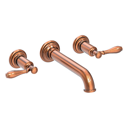 Wall Mount Lavatory Faucet in Multiple Finishes