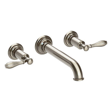 Wall Mount Lavatory Faucet in Multiple Finishes