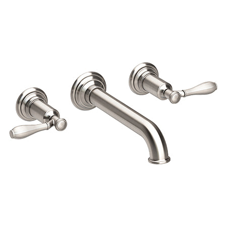 Wall Mount Lavatory Faucet in Multiple Finishes