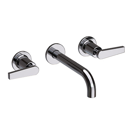 Wall Mount Lavatory Faucet in Multiple Finishes