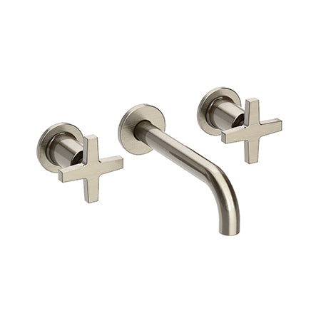 Wall Mount Lavatory Faucet in Multiple Finishes