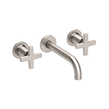 Wall Mount Lavatory Faucet in Multiple Finishes