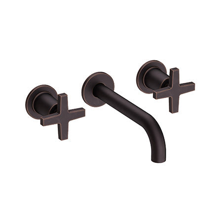 Wall Mount Lavatory Faucet in Multiple Finishes