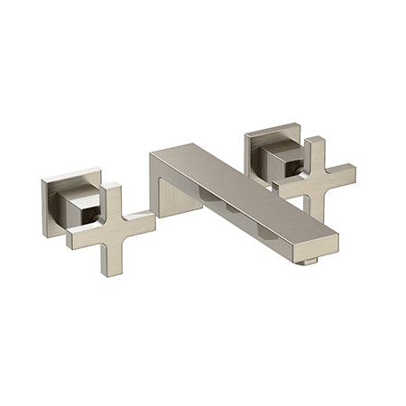 Wall Mount Lavatory Faucet in Multiple Finishes