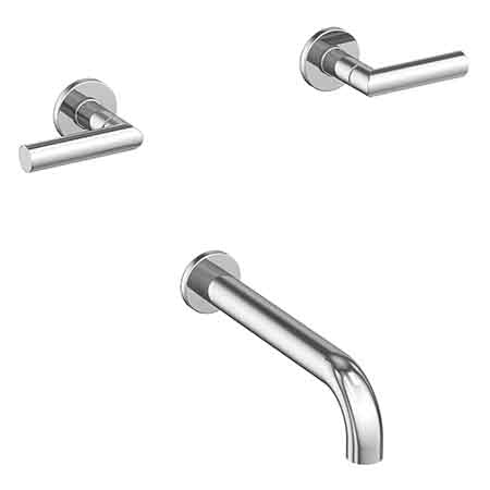 Wall Mount Tub Faucet in Multiple Finishes