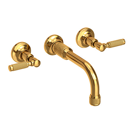 Wall Mount Lavatory Faucet in Multiple Finishes