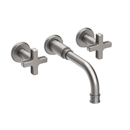 Wall Mount Lavatory Faucet in Multiple Finishes