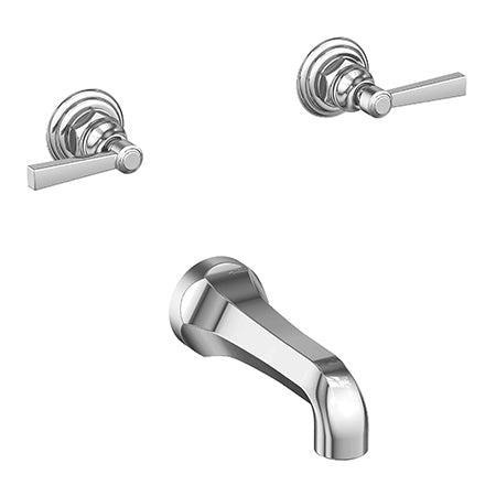 Wall Mount Tub Faucet in Multiple Finishes