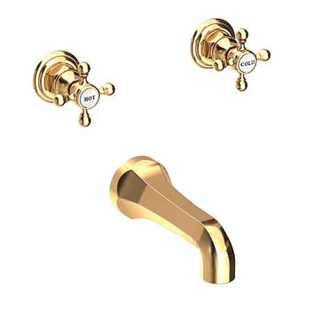 Wall Mount Tub Faucet in Multiple Finishes