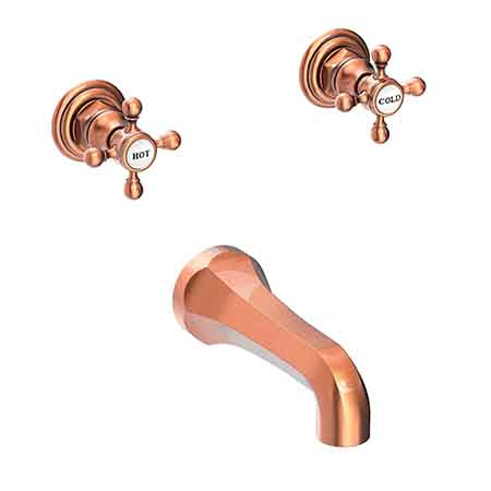 Wall Mount Tub Faucet in Multiple Finishes