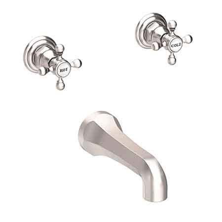 Wall Mount Tub Faucet in Multiple Finishes