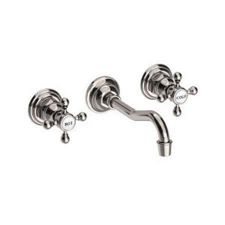 Wall Mount Lavatory Faucet in Multiple Finishes