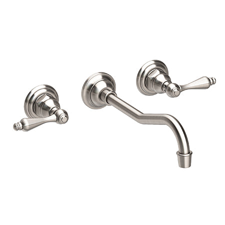 Wall Mount Lavatory Faucet in Multiple Finishes