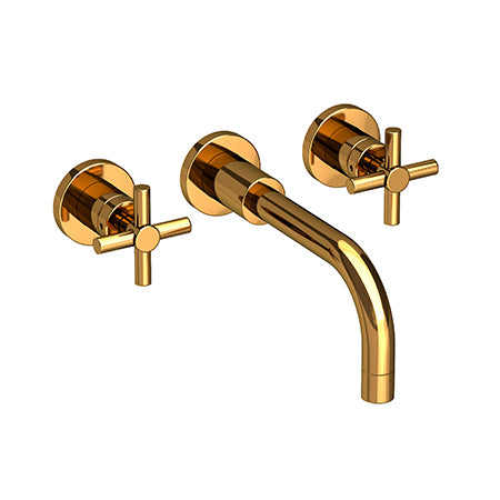 Wall Mount Lavatory Faucet in Multiple Finishes