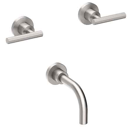 Wall Mount Tub Faucet in Multiple Finishes