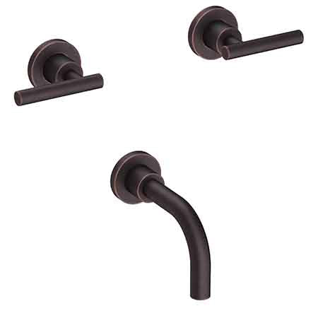 Wall Mount Tub Faucet in Multiple Finishes