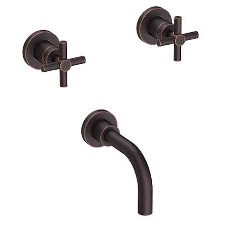 Wall Mount Tub Faucet in Multiple Finishes